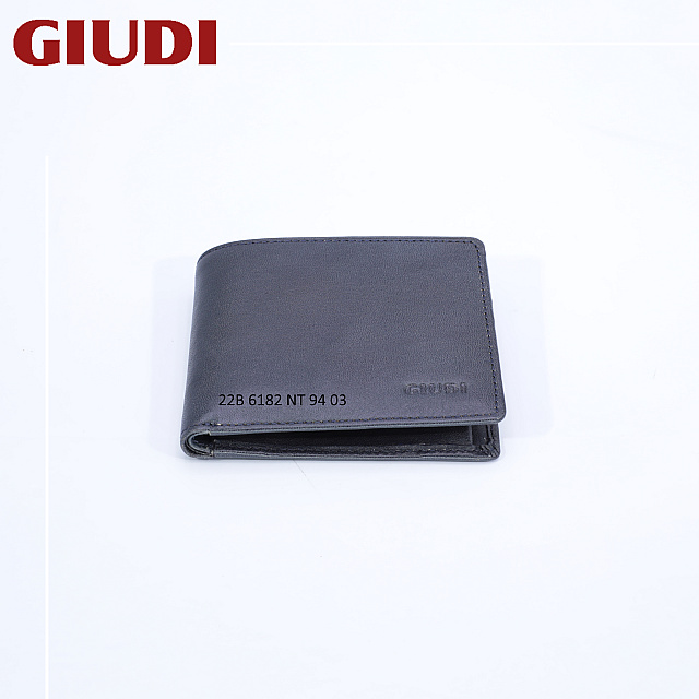 FW2022 GIUDI MEN LEATHER WALLET 22B 6182 NT 94 03	